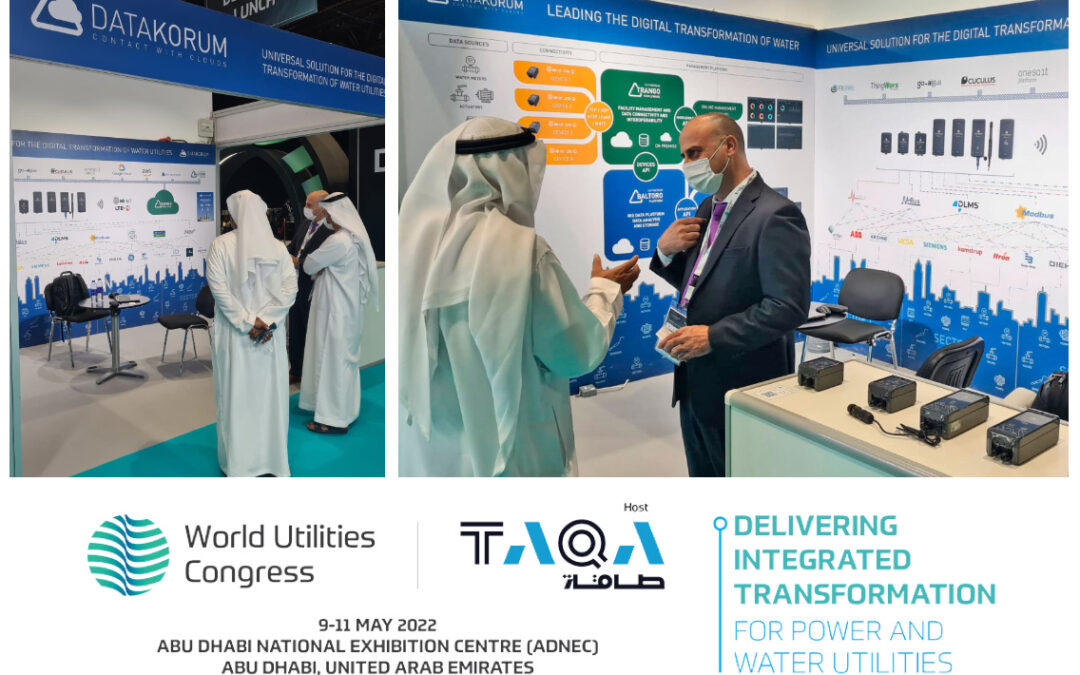 DATAKORUM successfully concludes its participation in the World Utilities Congress in Abu Dhabi together with the best industry experts.