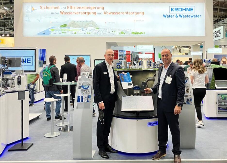 KROHNE Messtechnik presents a solution that integrates DATAKORUM’s 5G communication technology at IFAT 2022 in Munich