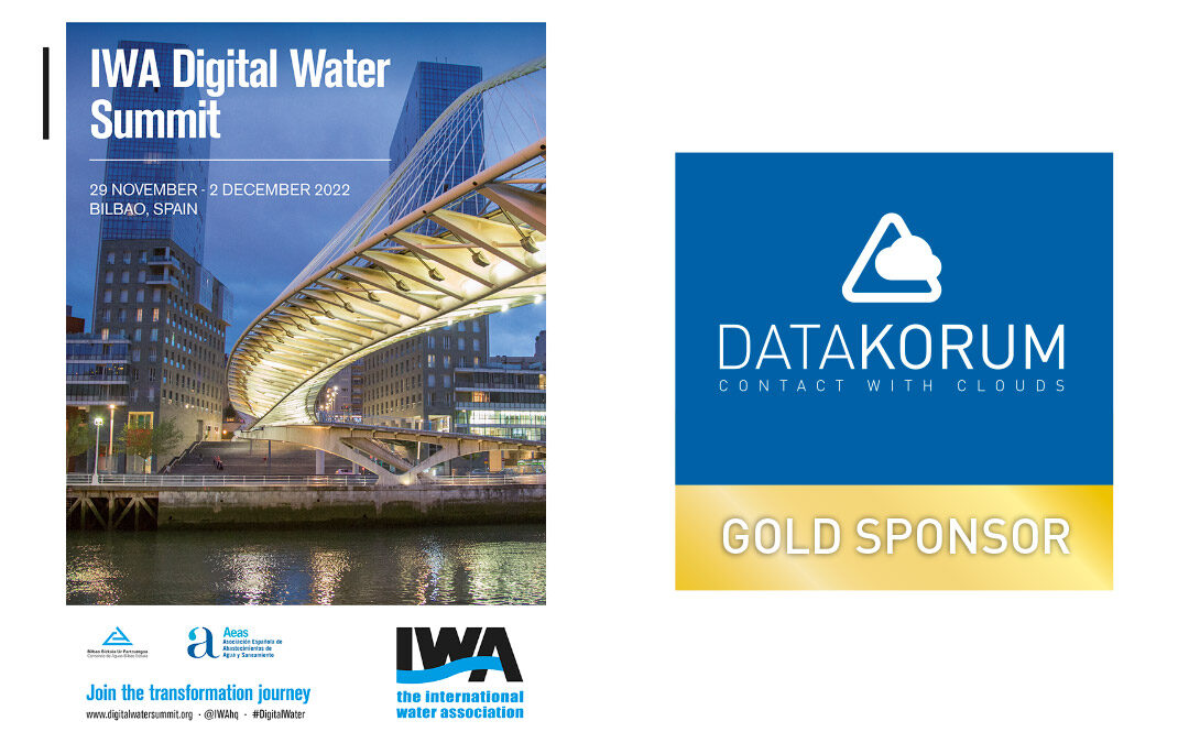 DATAKORUM is a gold sponsor of the IWA Digital Water Summit￼