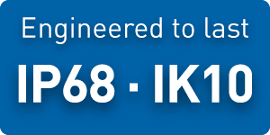 IP68 -IK10